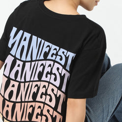 Oversize Graphic Round Neck T-Shirt