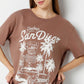 Oversize Graphic Regular Length T-Shirt