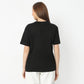 Oversize Graphic Round Neck Regular Length T-Shirt