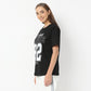 Oversize Graphic Round Neck Regular Length T-Shirt