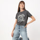 Regular Fit Graphic Round Neck T-Shirt