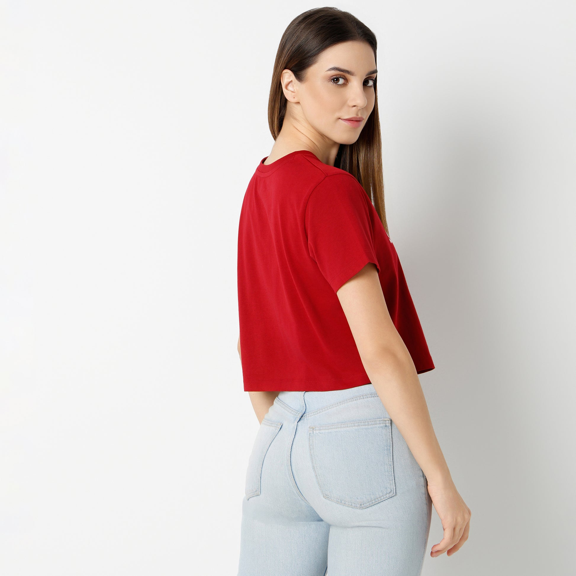 Regular Fit Graphic Short Length T-Shirt