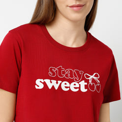 Regular Fit Graphic Short Length T-Shirt