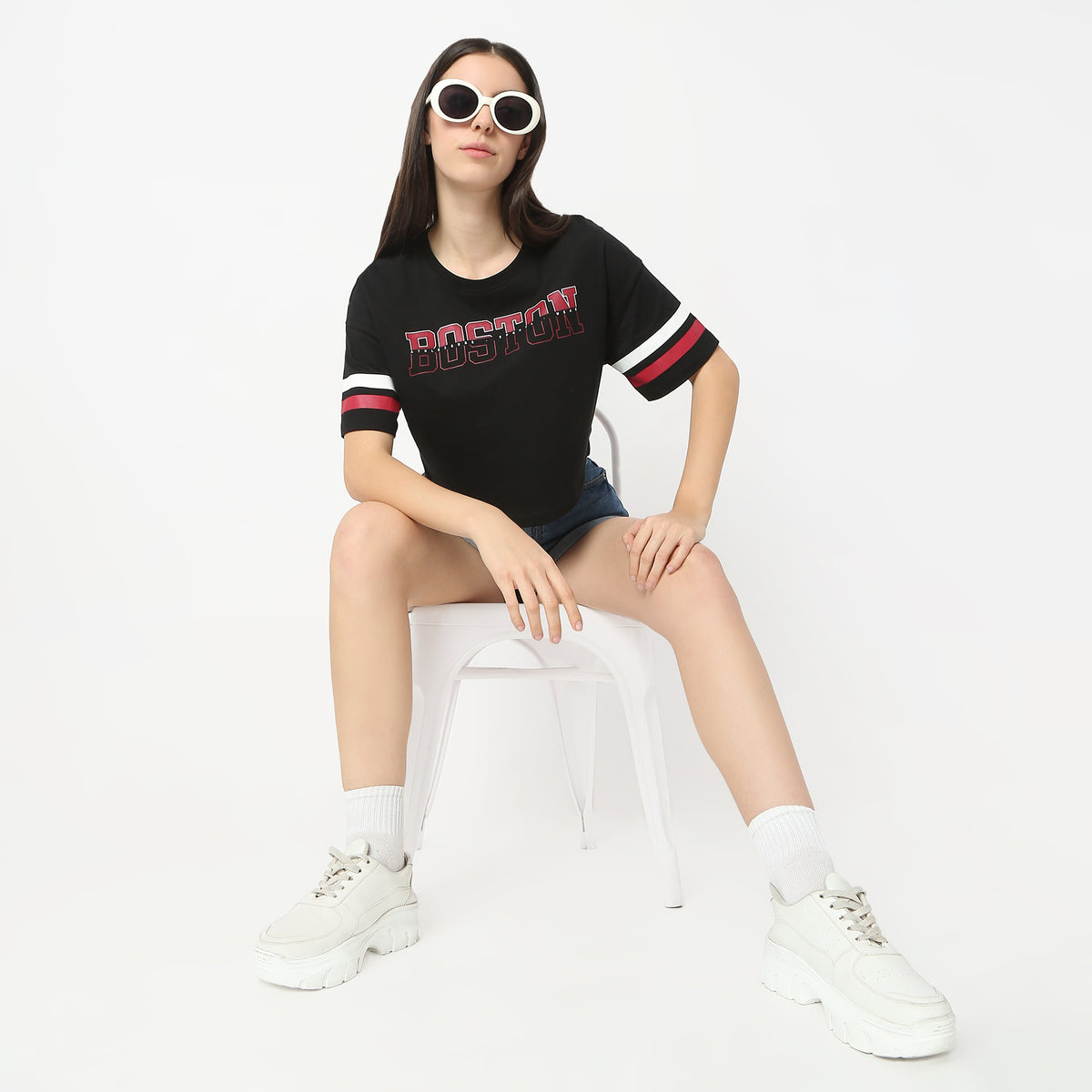 Boxy Fit Graphic T-Shirt