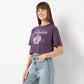 Boxy Fit Graphic Round Neck T-Shirt