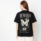 Oversize Graphic Round Neck T-Shirt