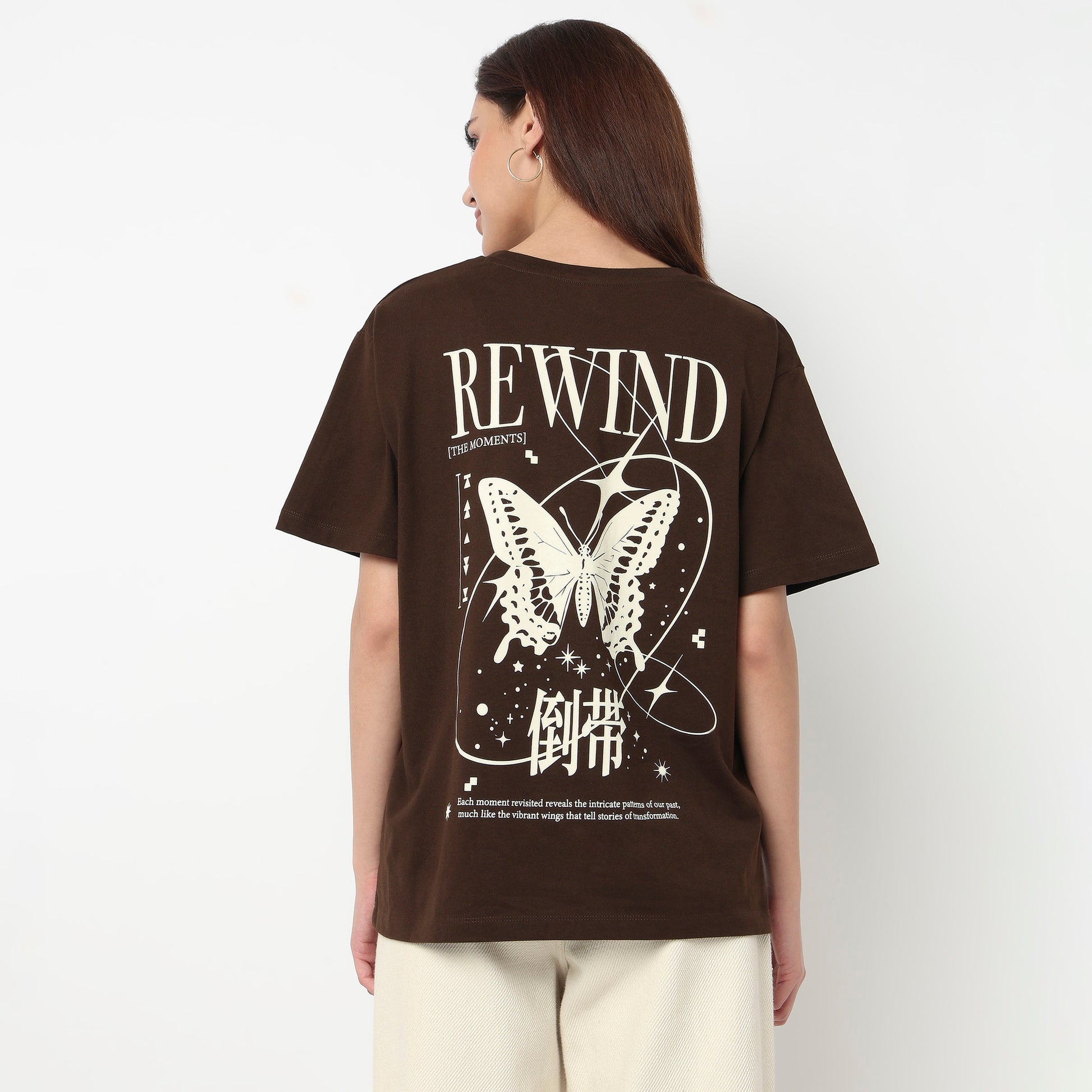 Oversize Back Print Betty T-Shirt