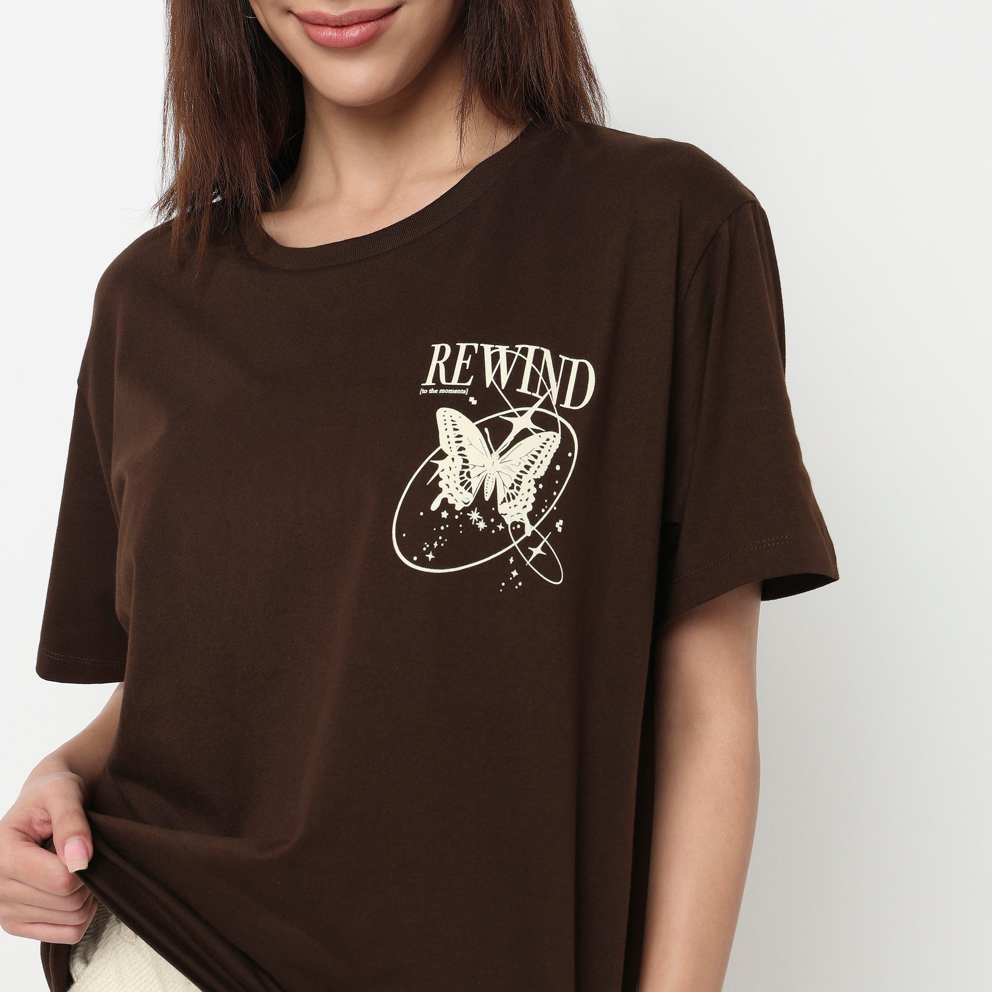 Oversize Back Print Betty T-Shirt
