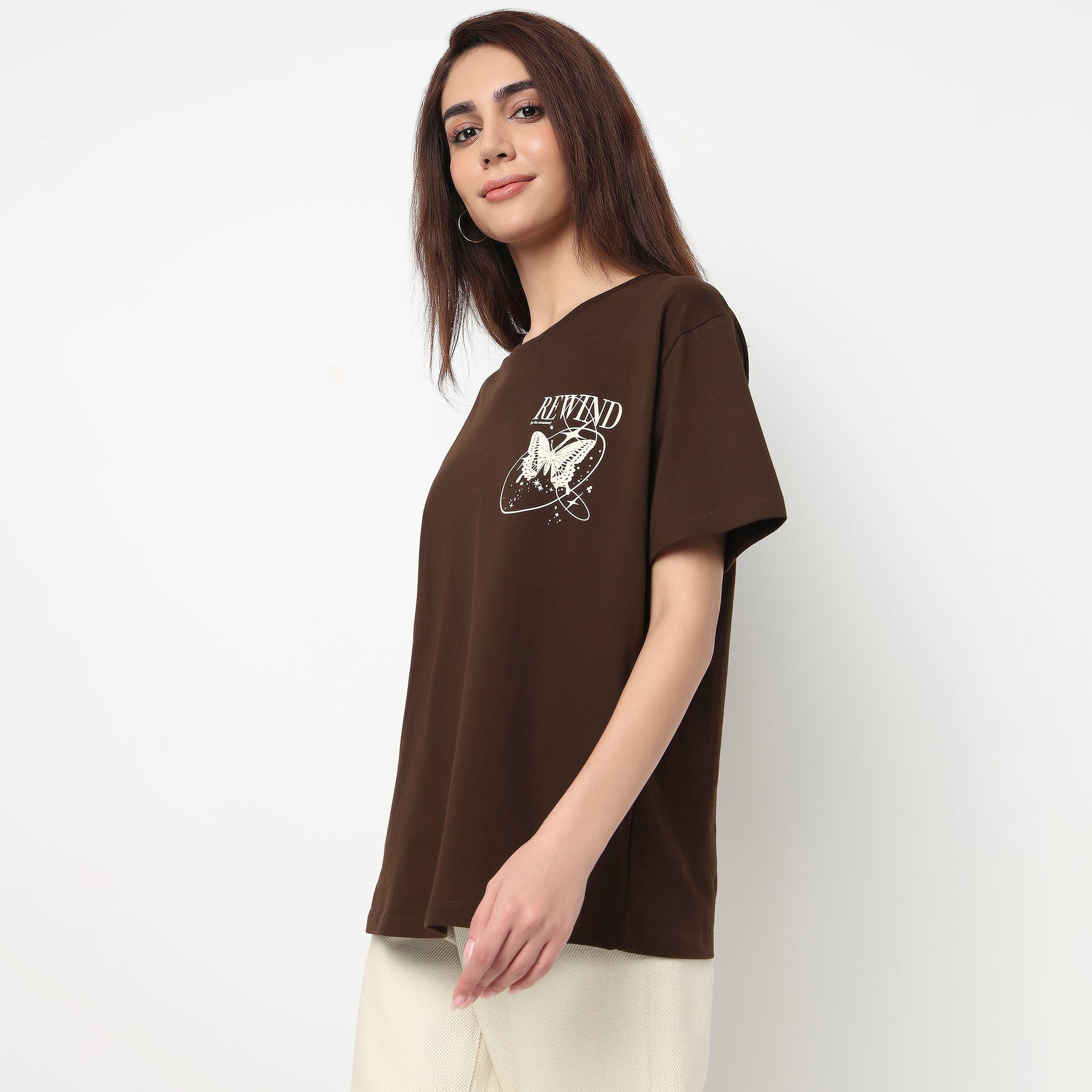 Oversize Back Print Betty T-Shirt