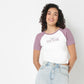 Betty Graphic Tee with Fitted Raglan