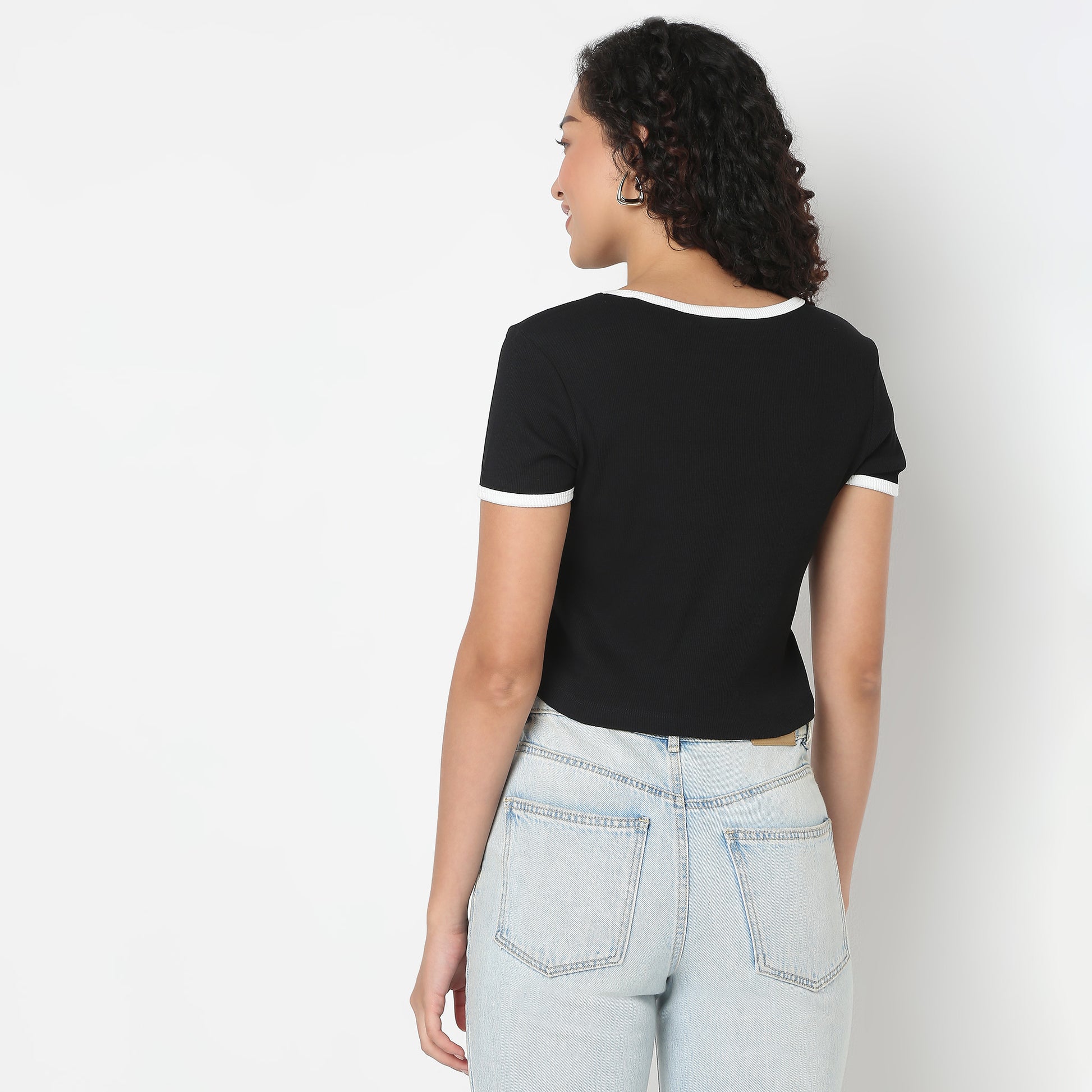 Betty Front Print Graphic Tee