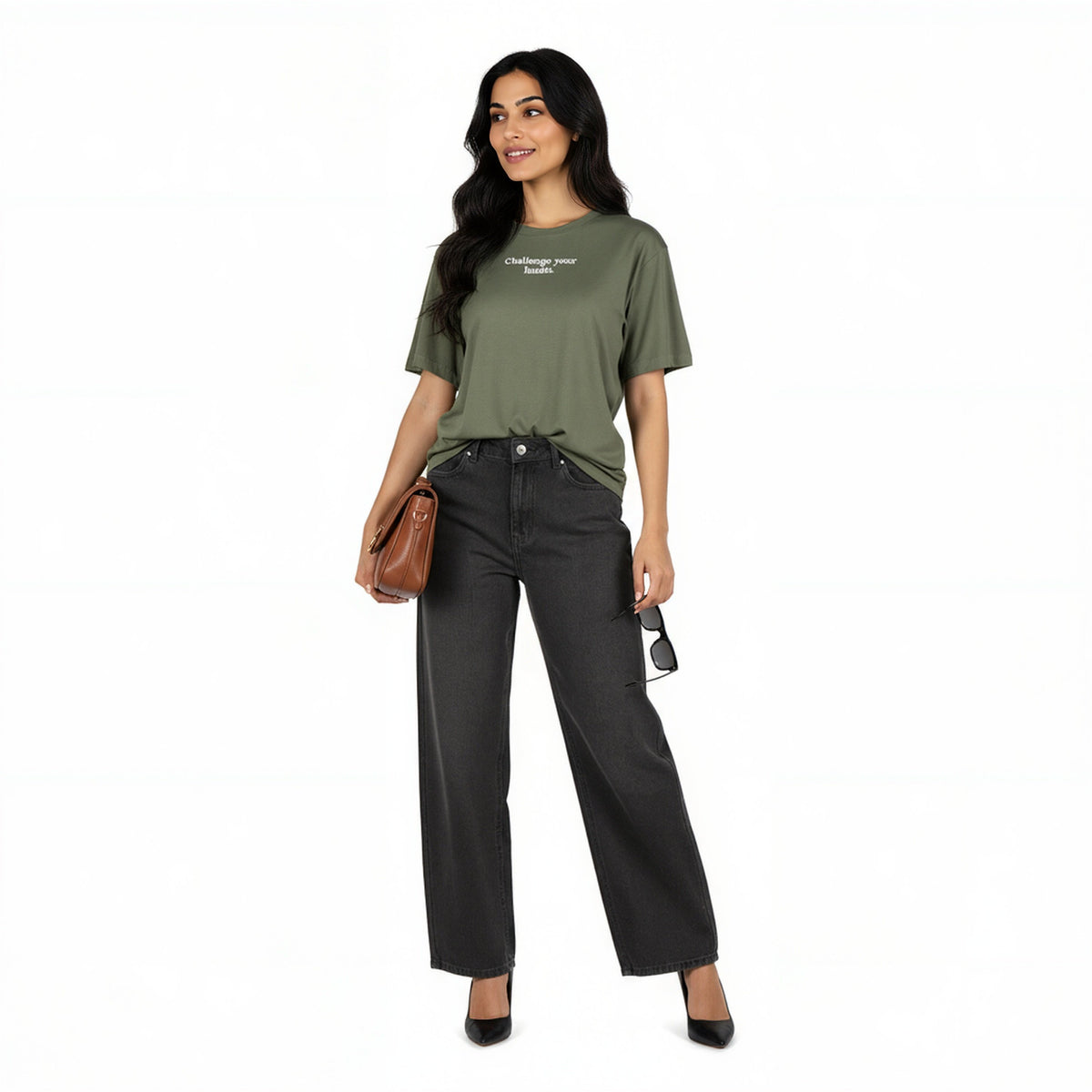 Oversize Cotton Graphic T-Shirt