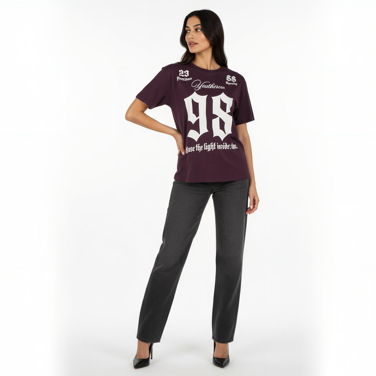 Oversize Cotton Graphic T-Shirt