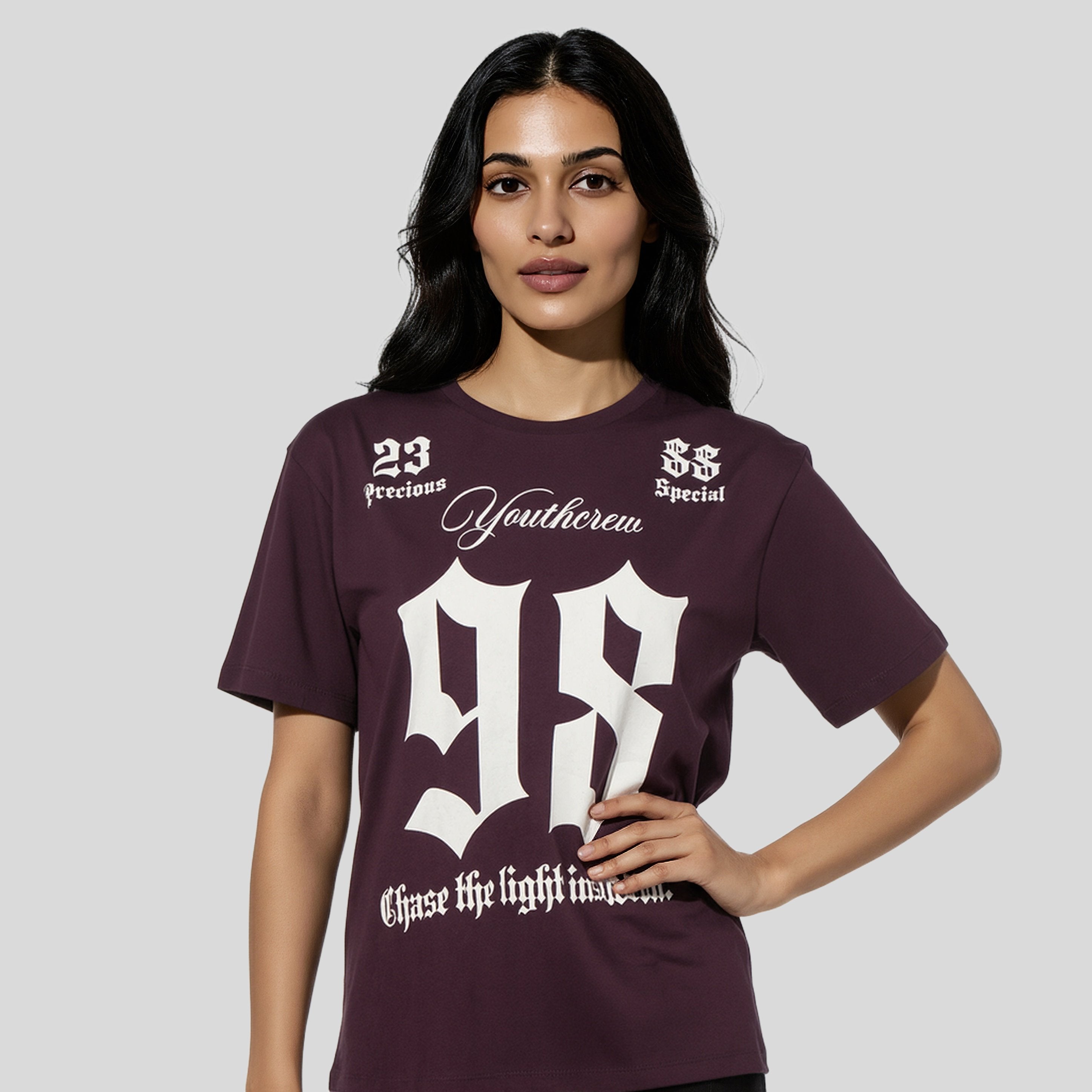 Oversize Cotton Graphic T-Shirt