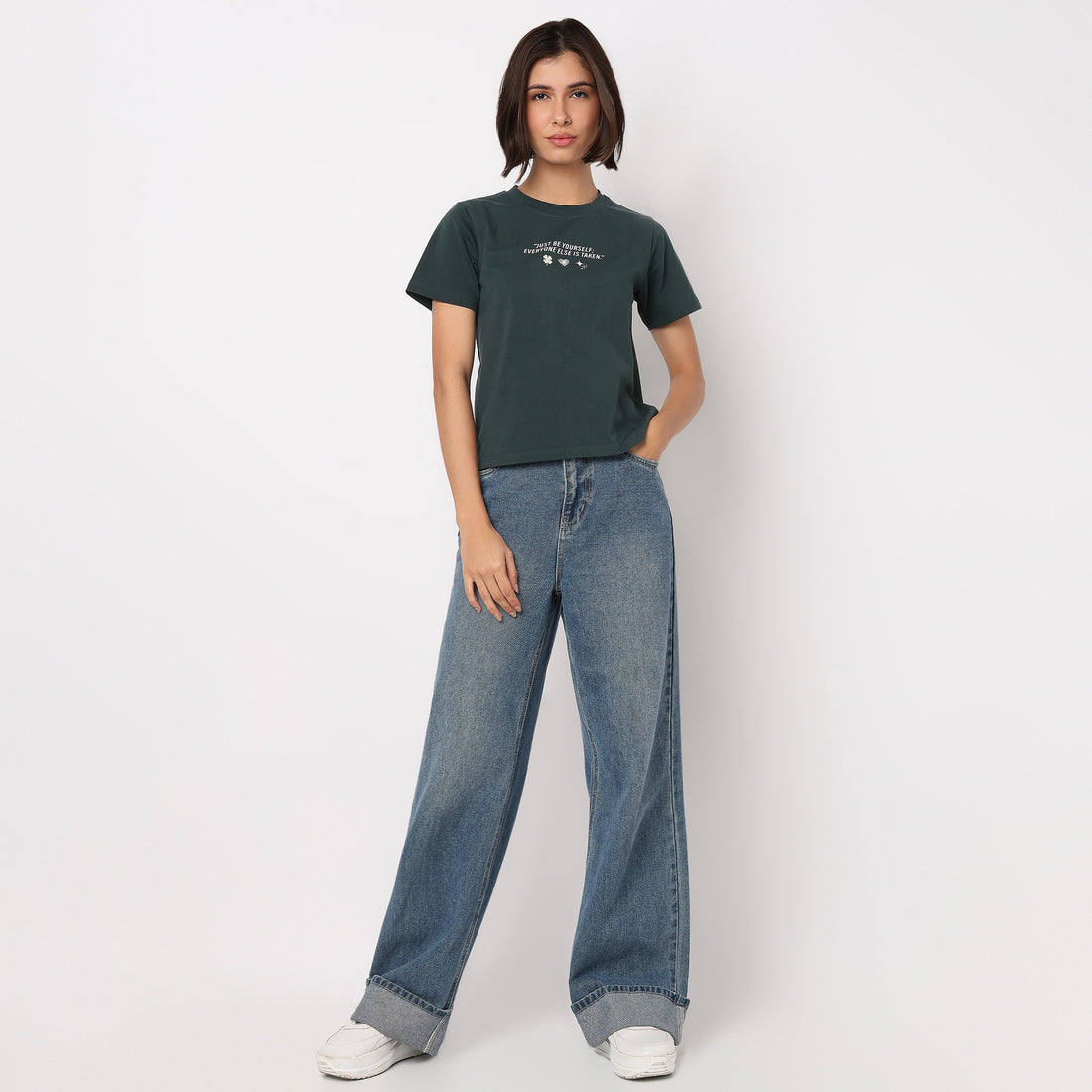 Graphic Crop T-Shirt