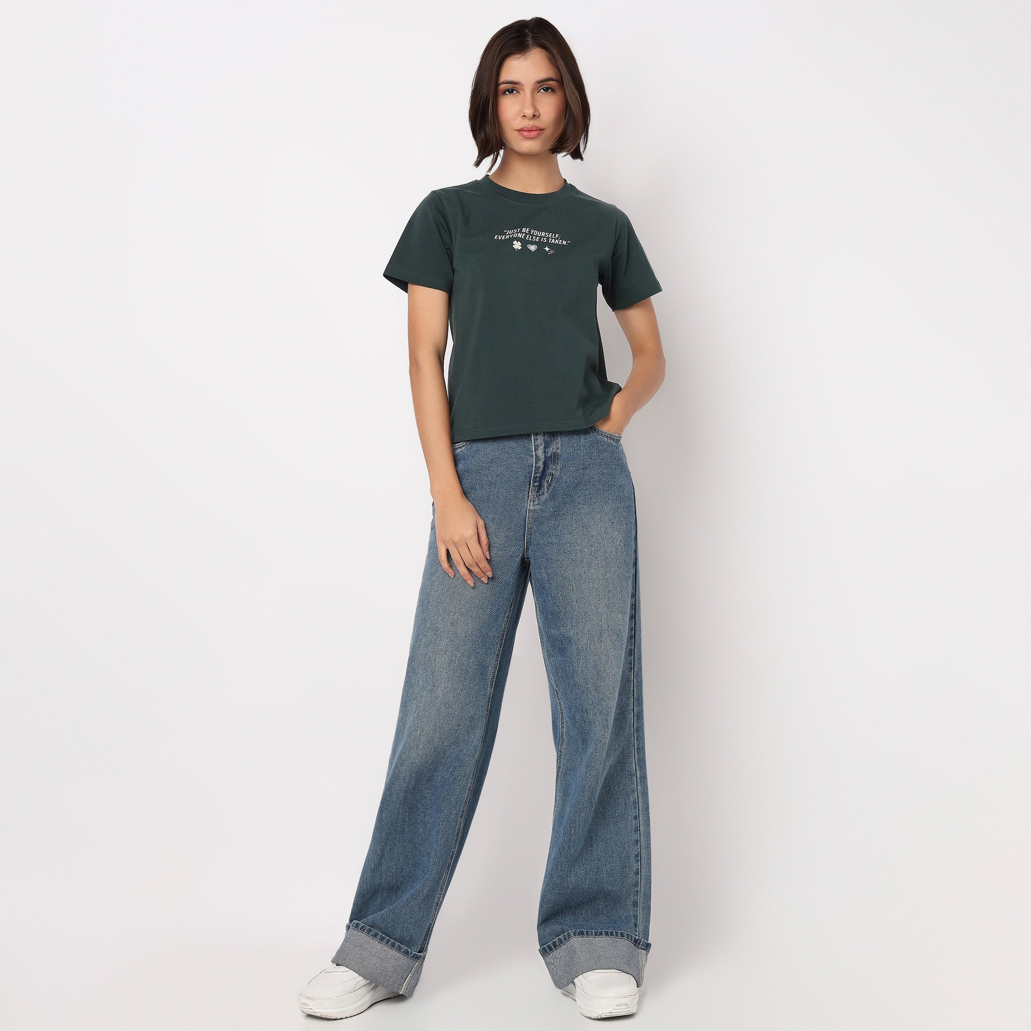 Graphic Crop T-Shirt