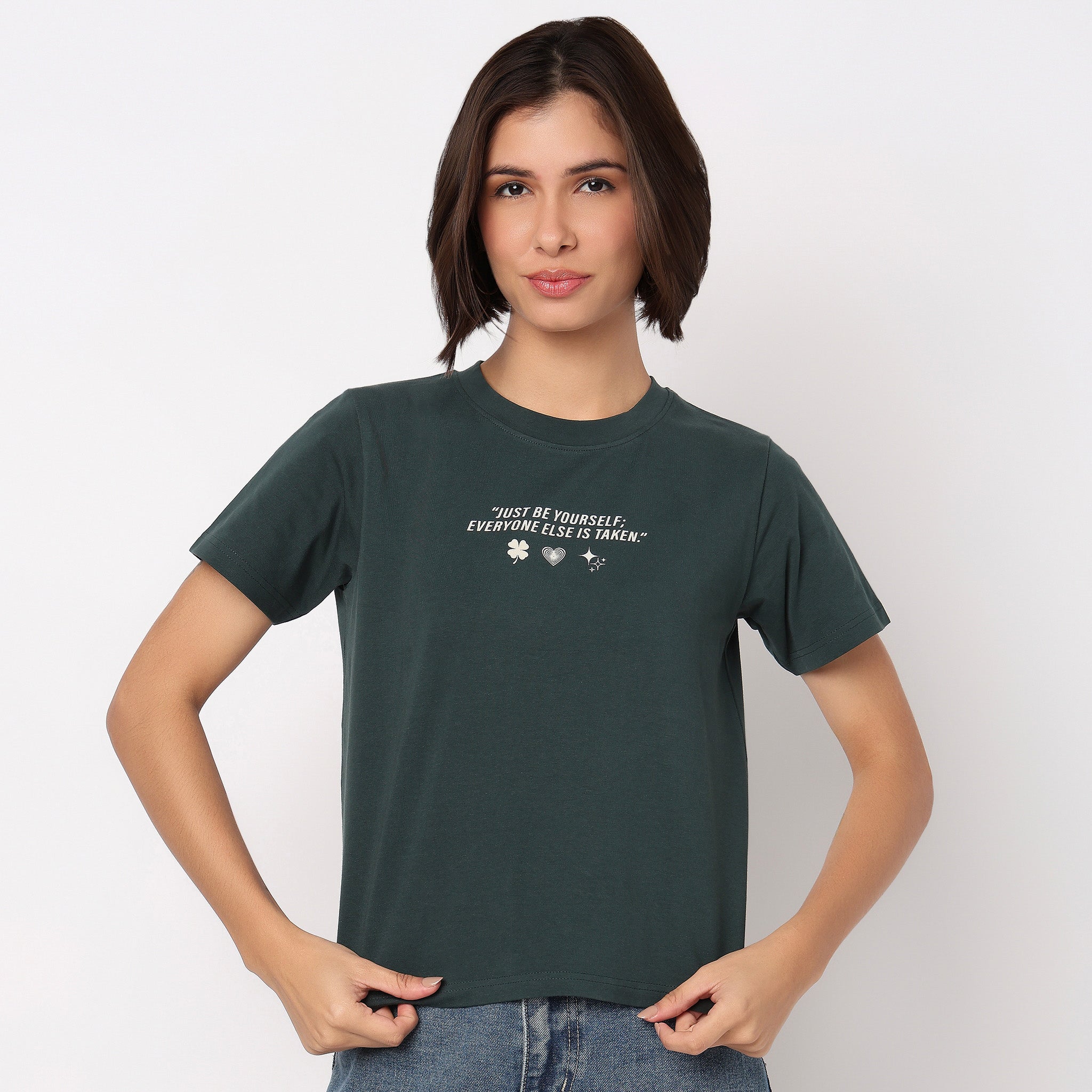 Graphic Crop T-Shirt