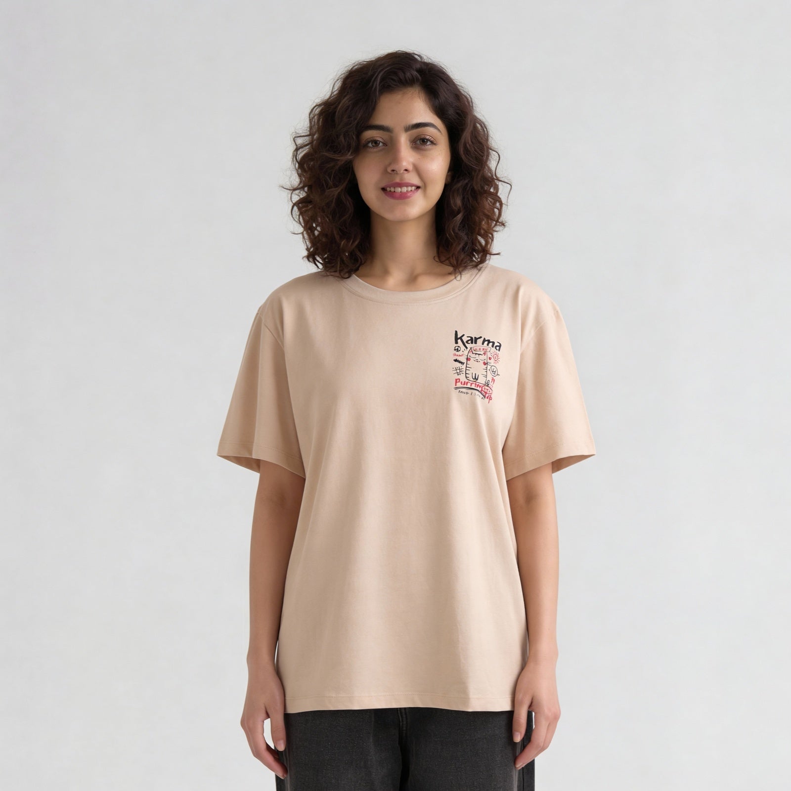 Cotton Graphic Short Sleeve T-Shirt