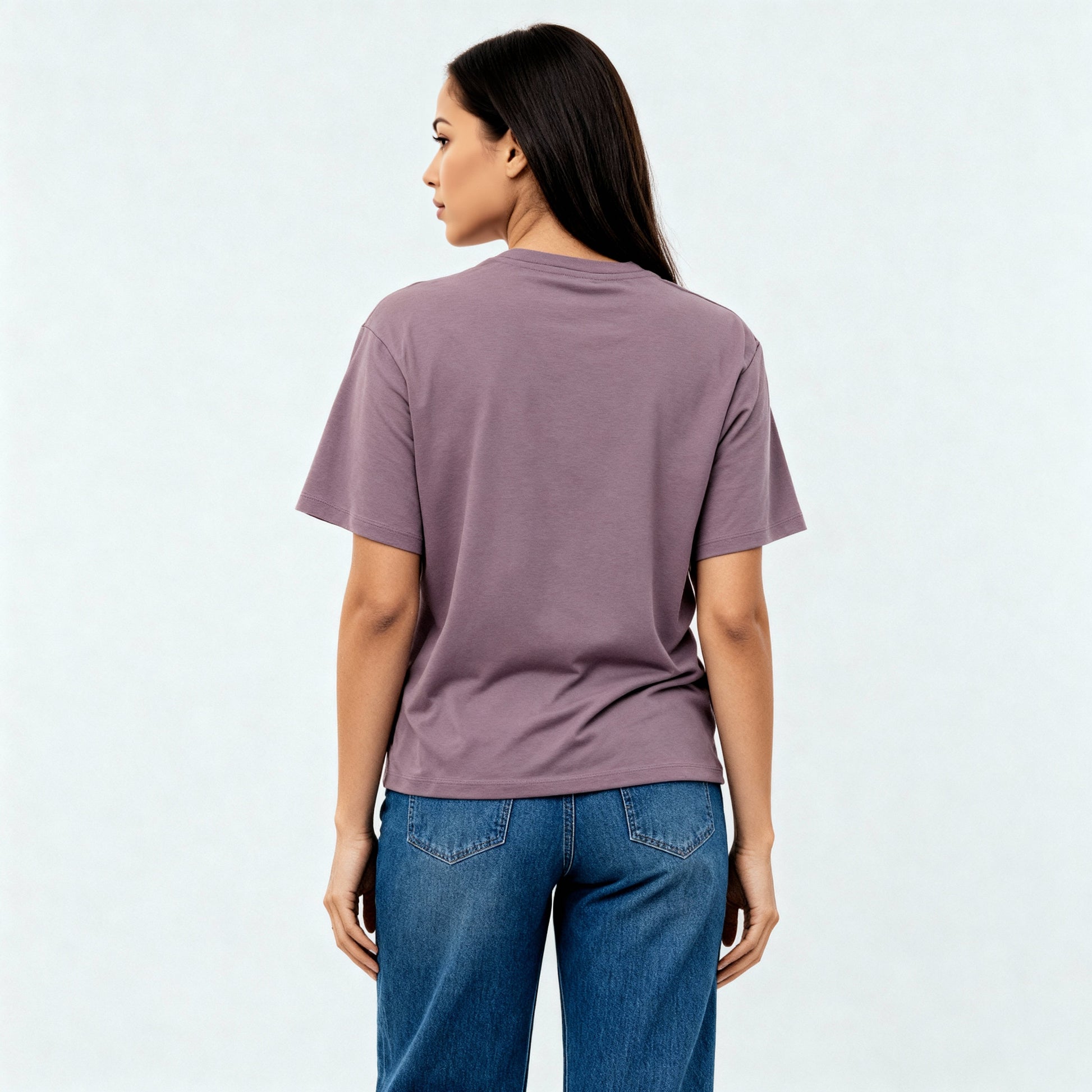 Cotton Knitted Graphic Oversize T-Shirt