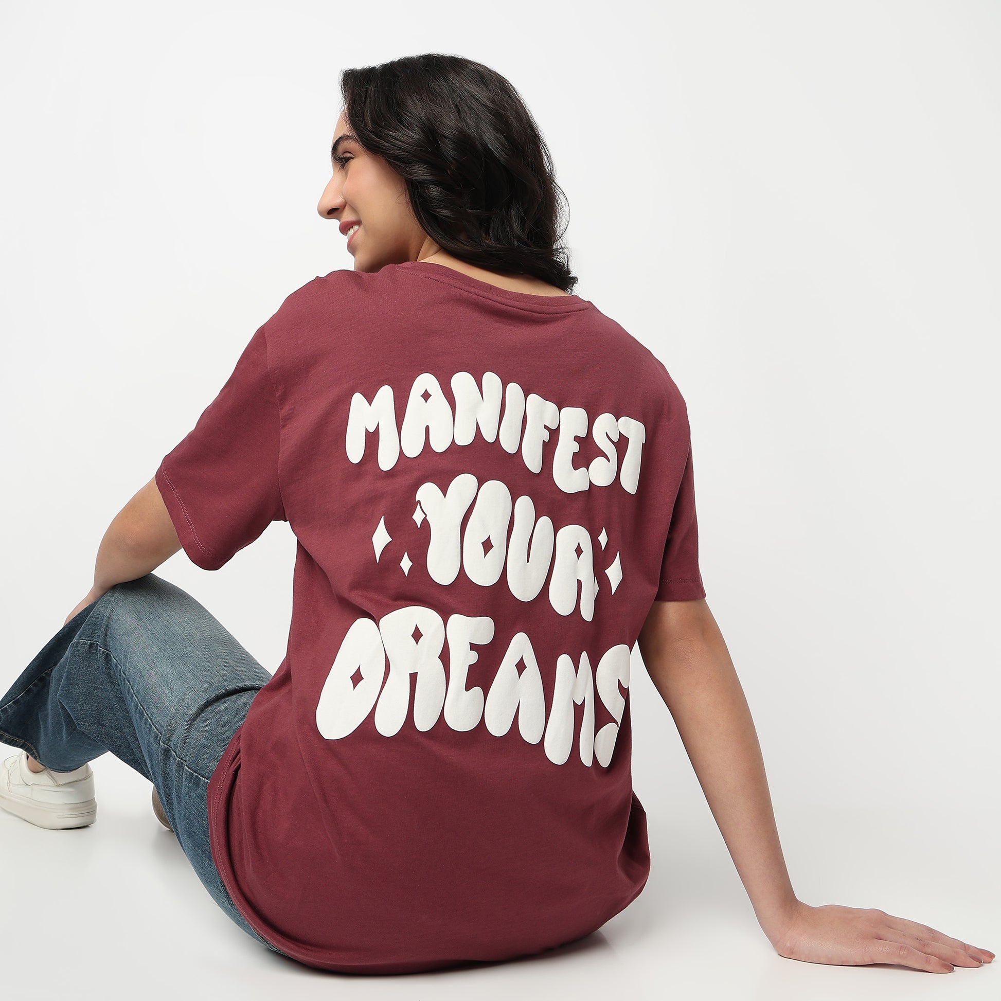 Cotton Graphic Oversize T-Shirt