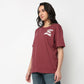 Cotton Graphic Oversize T-Shirt