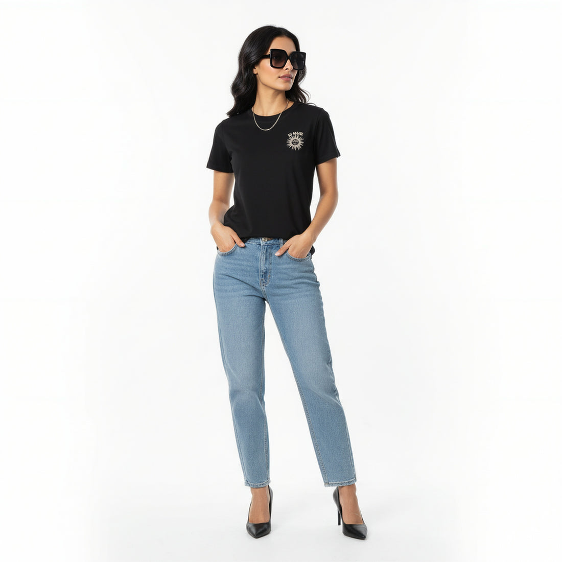 Slim Fit Cotton Garphic T-Shirt