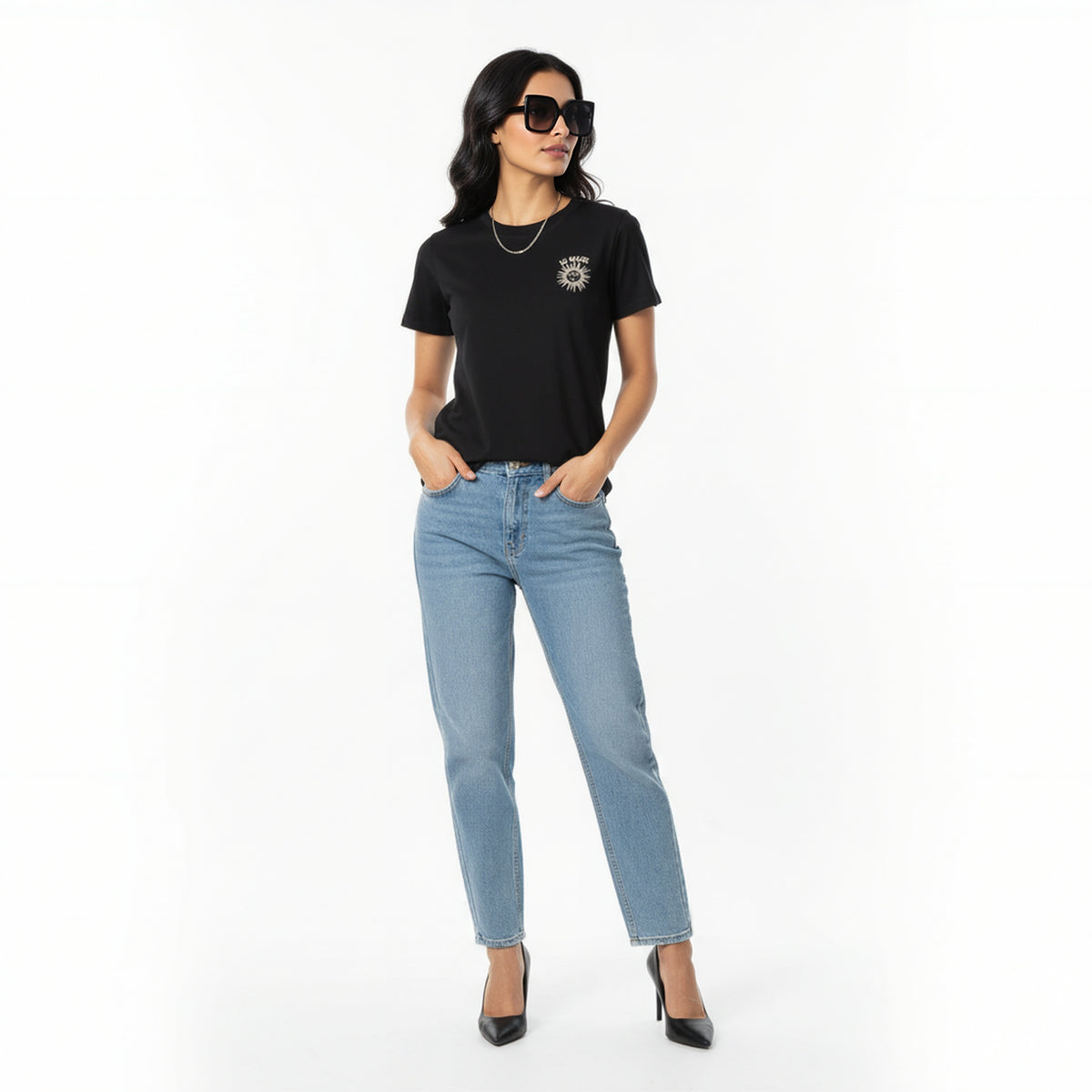 Slim Fit Cotton Garphic T-Shirt