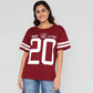 Cotton Graphic Longline Oversize T-Shirt