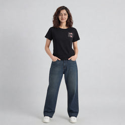 Cotton Graphic Oversize T-Shirt