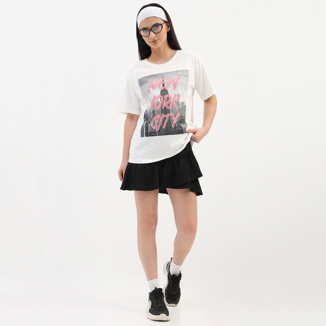 Cotton Graphic Oversize T-Shirt