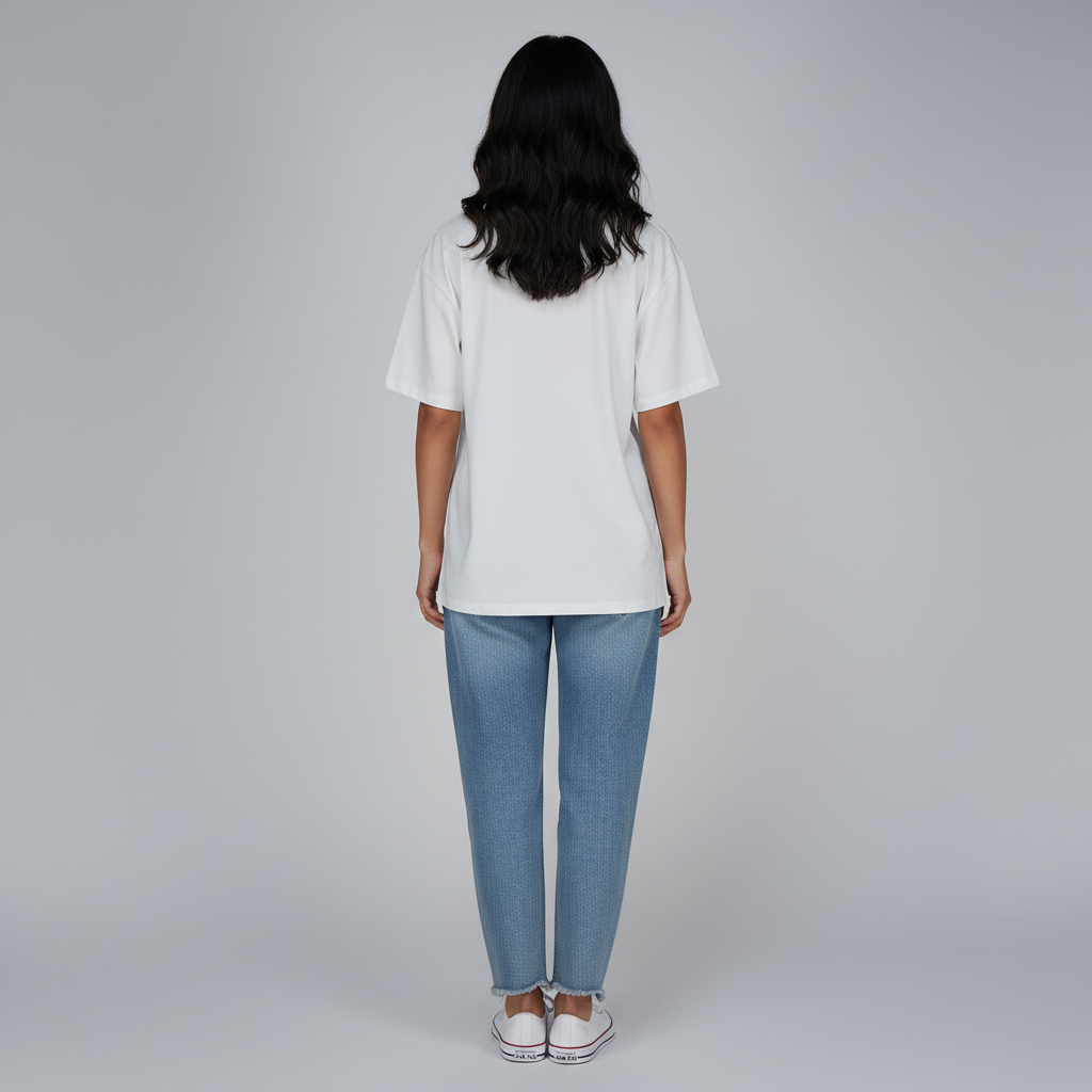 Cotton Graphic Oversize T-Shirt