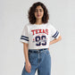 Cotton Graphic Boxy Fit Crop T-Shirt