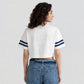 Cotton Graphic Boxy Fit Crop T-Shirt