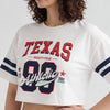 Cotton Graphic Boxy Fit Crop T-Shirt