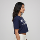 Cotton Graphic Crop T-Shirt