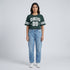 Cotton Graphic Crop T-Shirt
