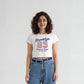 Cotton Graphic  Short Fit Crop T-Shirt