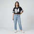Cotton Graphic Crop T-Shirt
