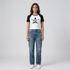Slim Fit Graphic Crop T-Shirt