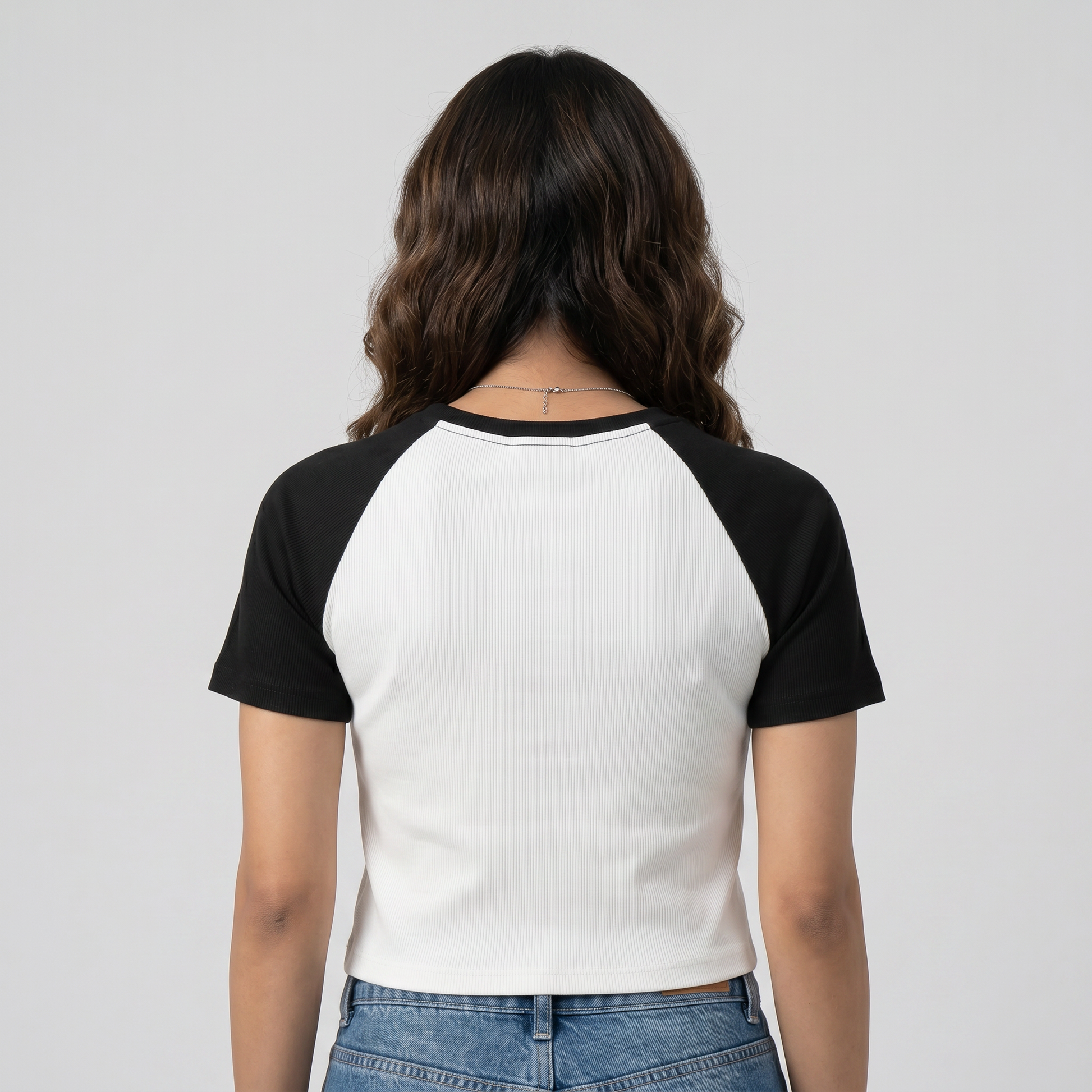 Slim Fit Graphic Crop T-Shirt