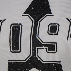 Slim Fit Graphic Crop T-Shirt