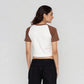 Graphic Slim Fit Crop T-Shirt