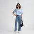 Cotton Graphic Boxy Fit Crop T-Shirt