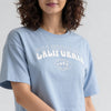 Cotton Graphic Boxy Fit Crop T-Shirt