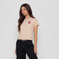 Graphic Slim Fit Crop T-Shirt