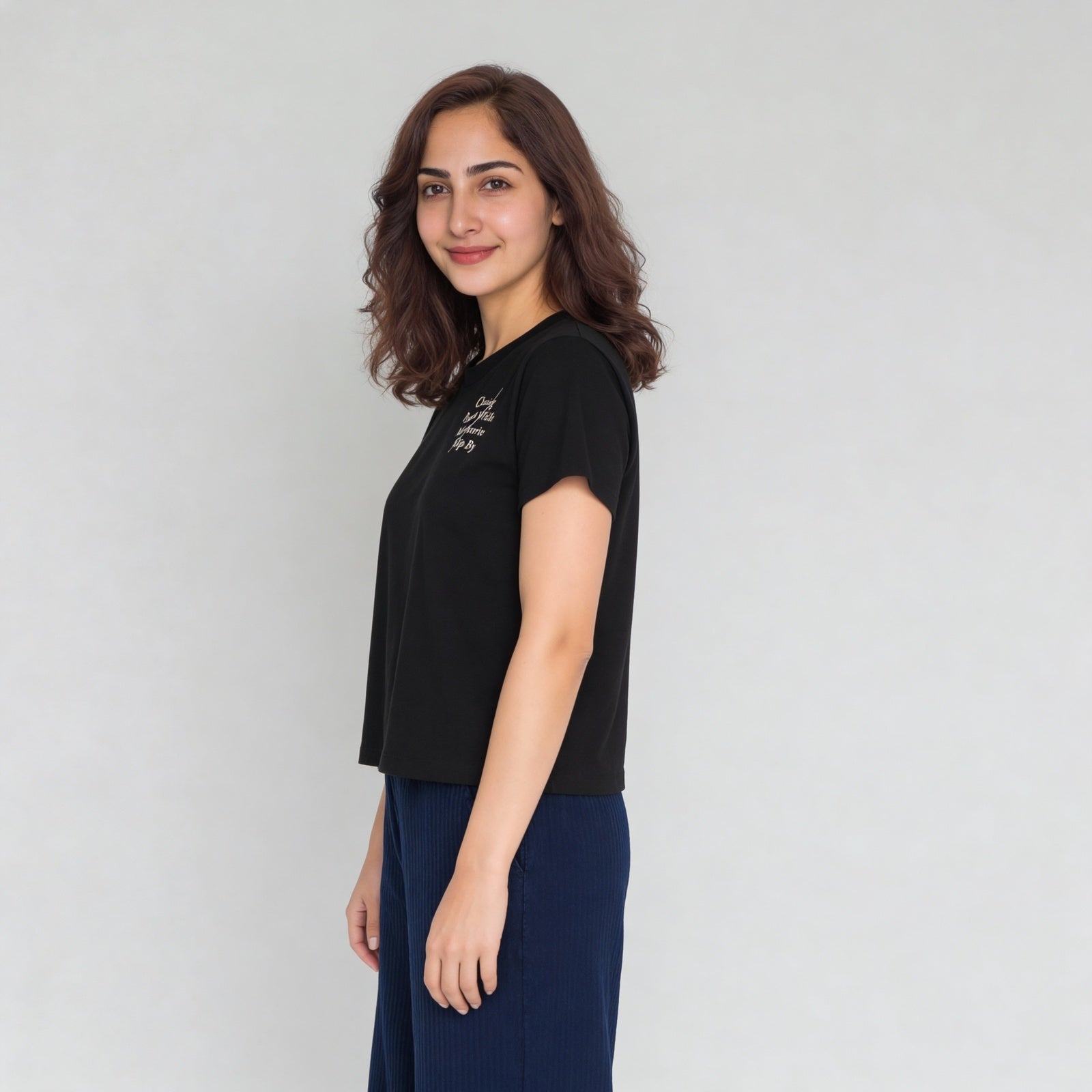 Cotton Elastane Graphic Short Sleeve T-Shirt