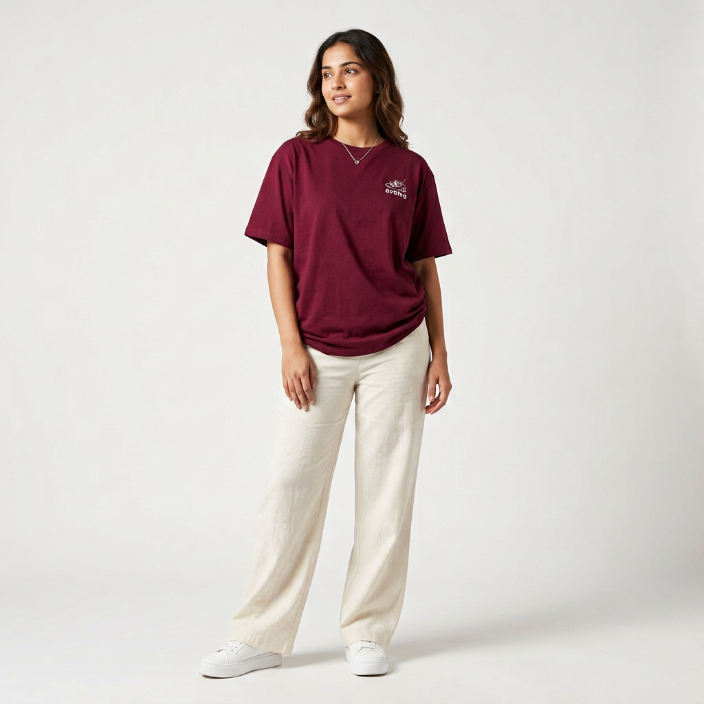 Cotton Graphic Oversize T-Shirt