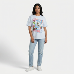 Cotton Graphic Oversize T-Shirt