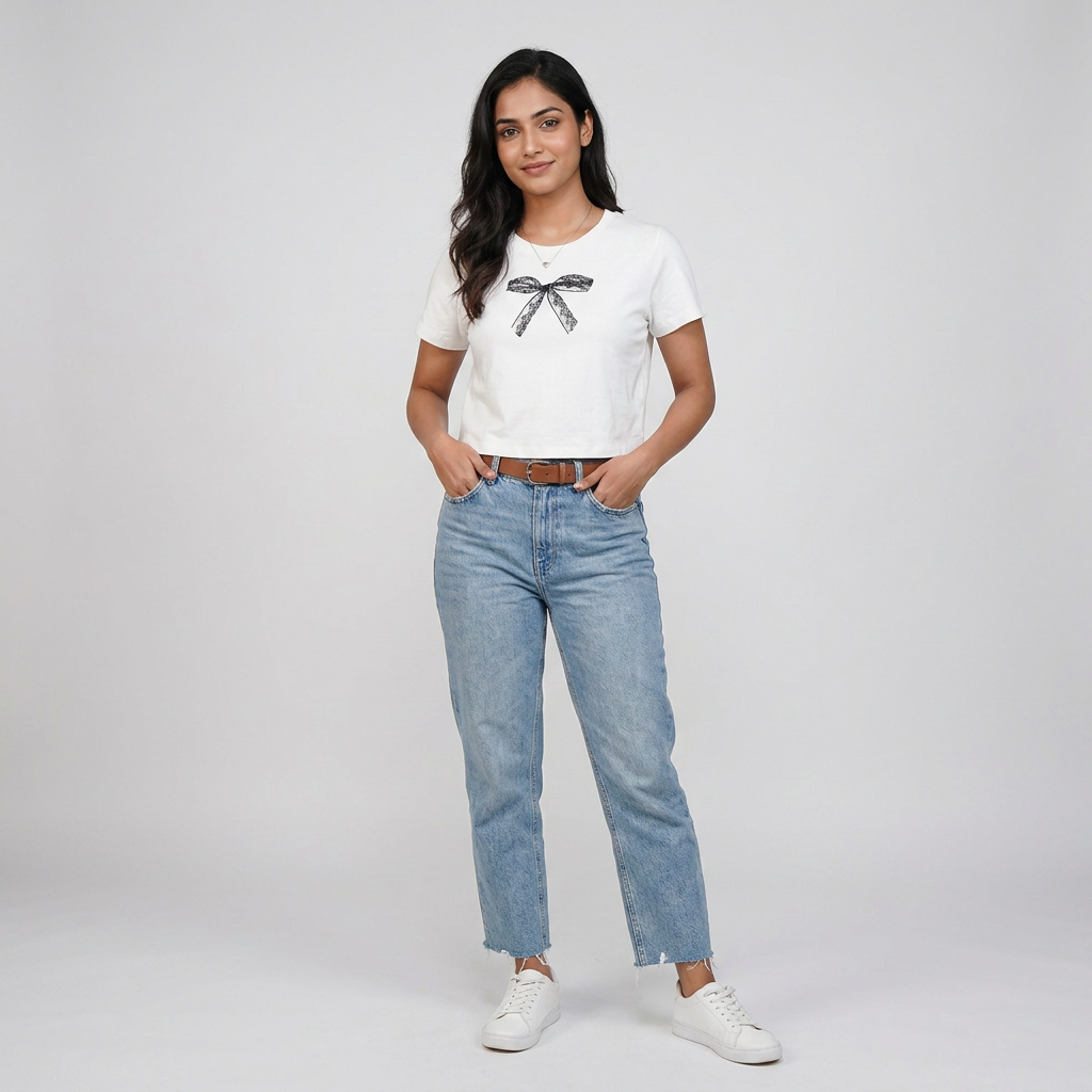 Cotton Graphic Short Fit T-Shirt