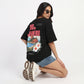 Cotton Graphic Oversized T-Shirt
